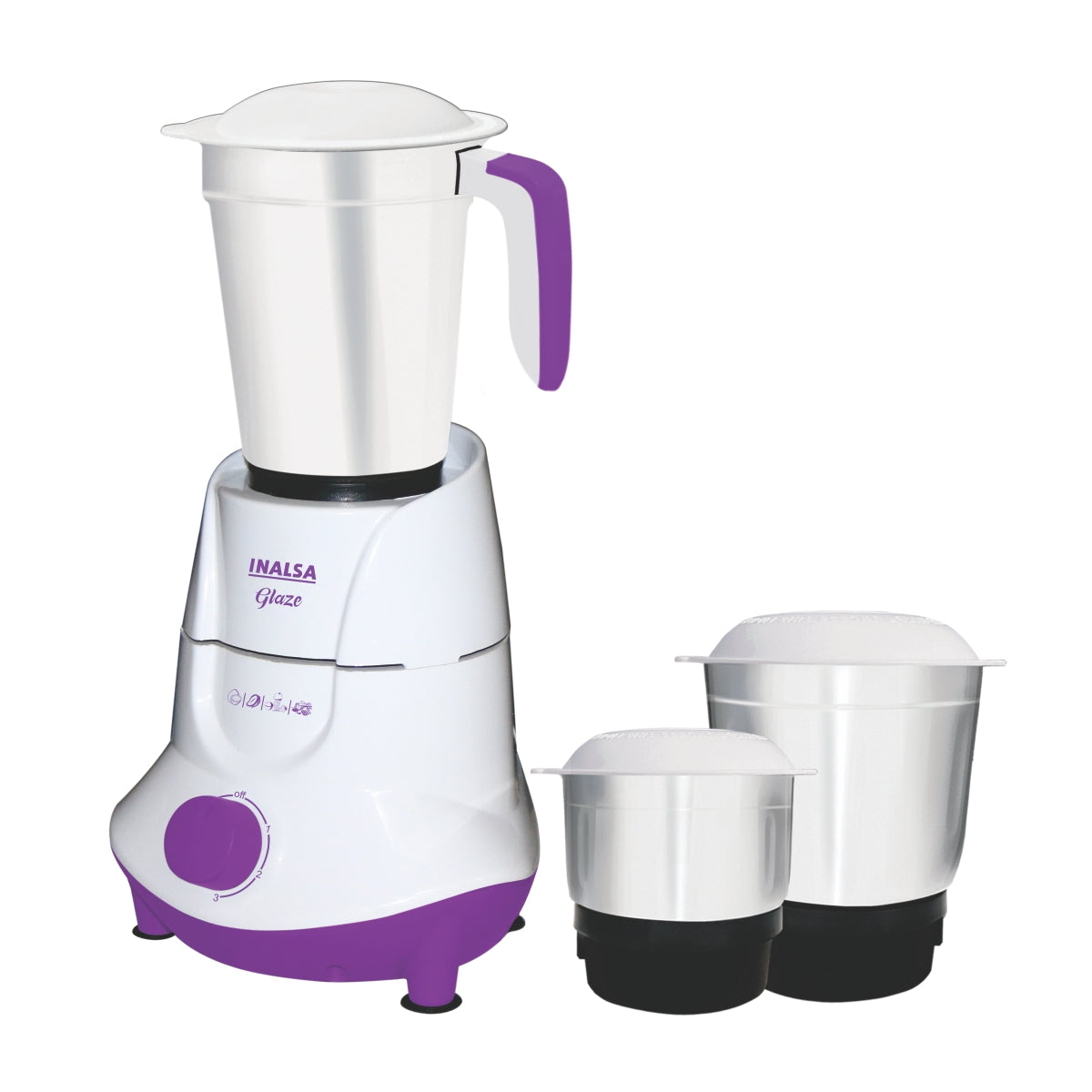 Inalsa Mixer Grinder Glaze 3Jar Inalsa Mixer Grinder Glaze 3Jar